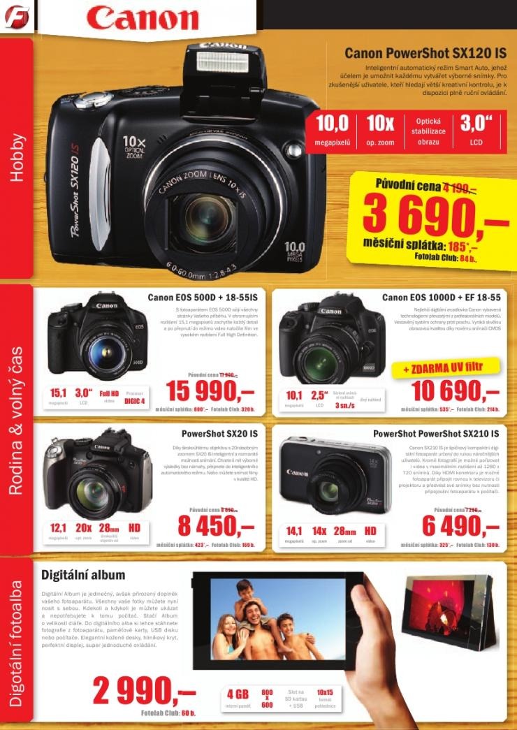 leták Fotolab akční leták strana 1 leták Fotolab akční leták strana 1