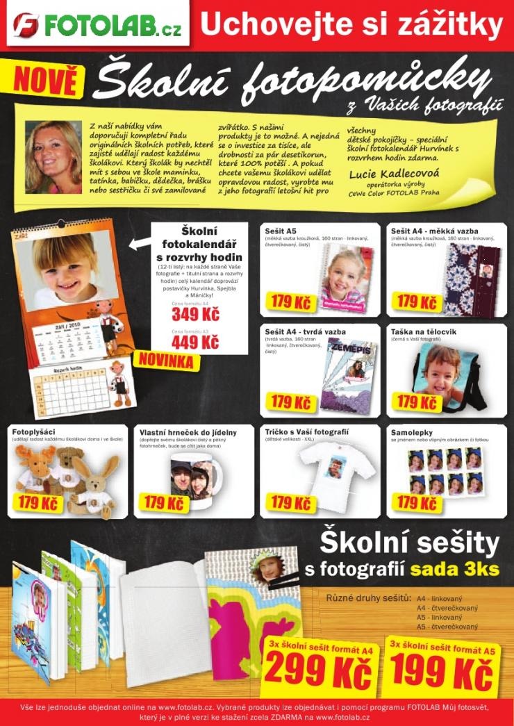 leták Fotolab akční leták strana 1 leták Fotolab akční leták strana 1