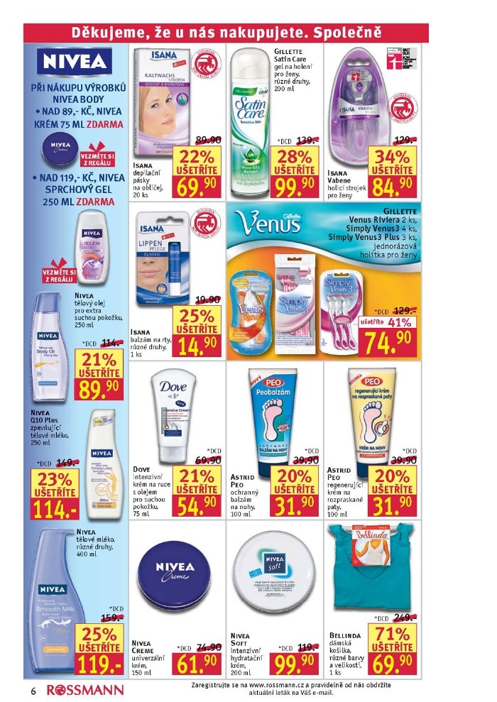 leták Rossmann strana 1 leták Rossmann strana 1