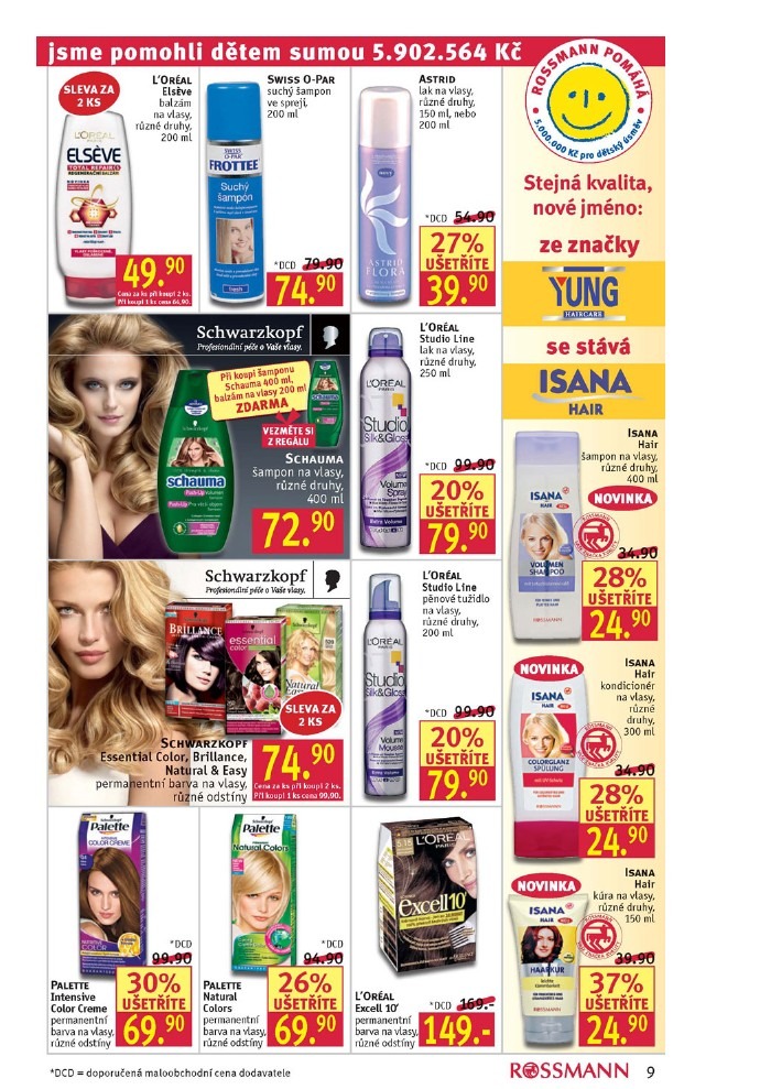 leták Rossmann strana 1 leták Rossmann strana 1