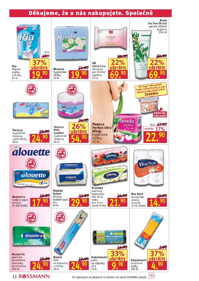 leták Rossmann strana 1 leták Rossmann strana 1