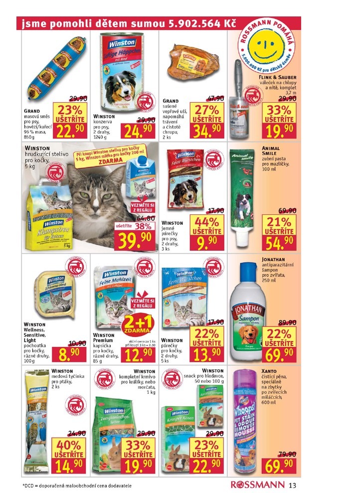 leták Rossmann strana 1 leták Rossmann strana 1
