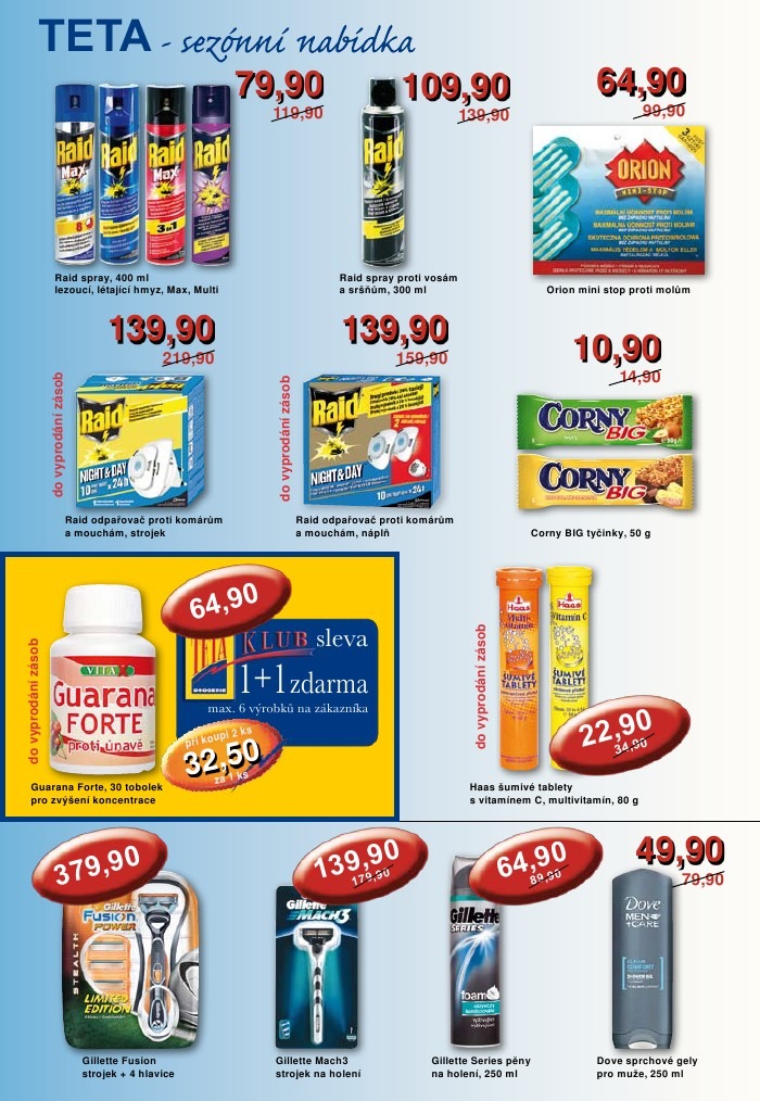 leták TETA drogerie strana 1 leták TETA drogerie strana 1