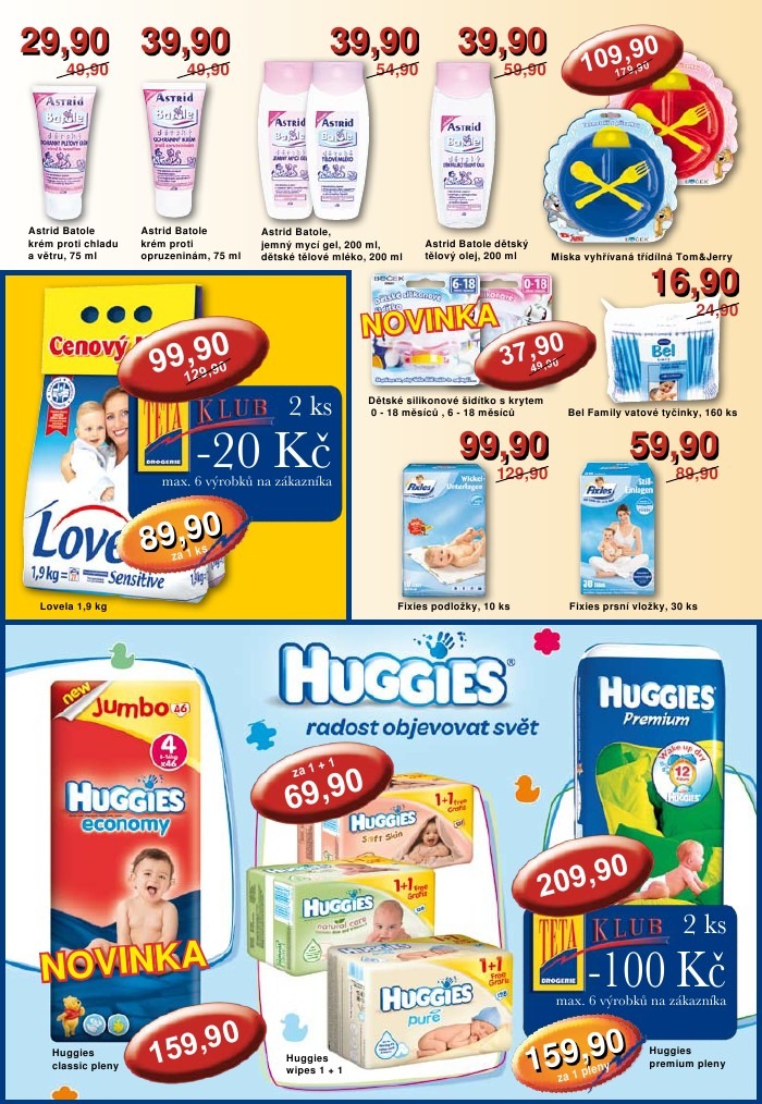 leták TETA drogerie strana 1 leták TETA drogerie strana 1