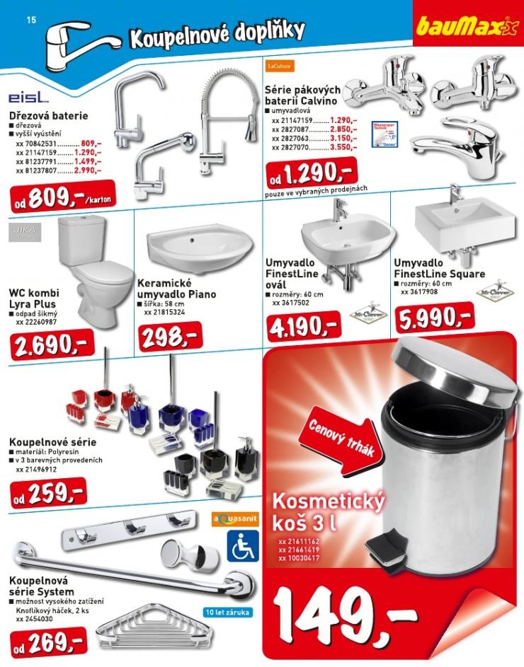 leták Baumax akční leták strana 1 leták Baumax akční leták strana 1