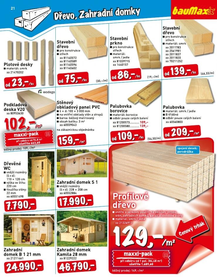 leták Baumax akční leták strana 1 leták Baumax akční leták strana 1