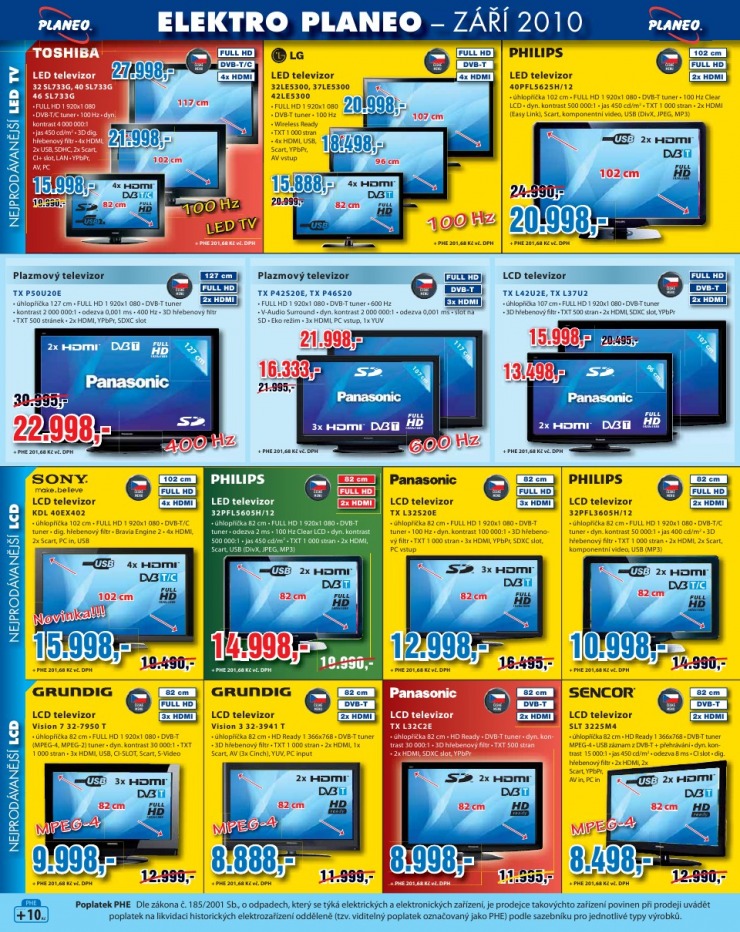 leták Planeo Elektro strana 1 leták Planeo Elektro strana 1