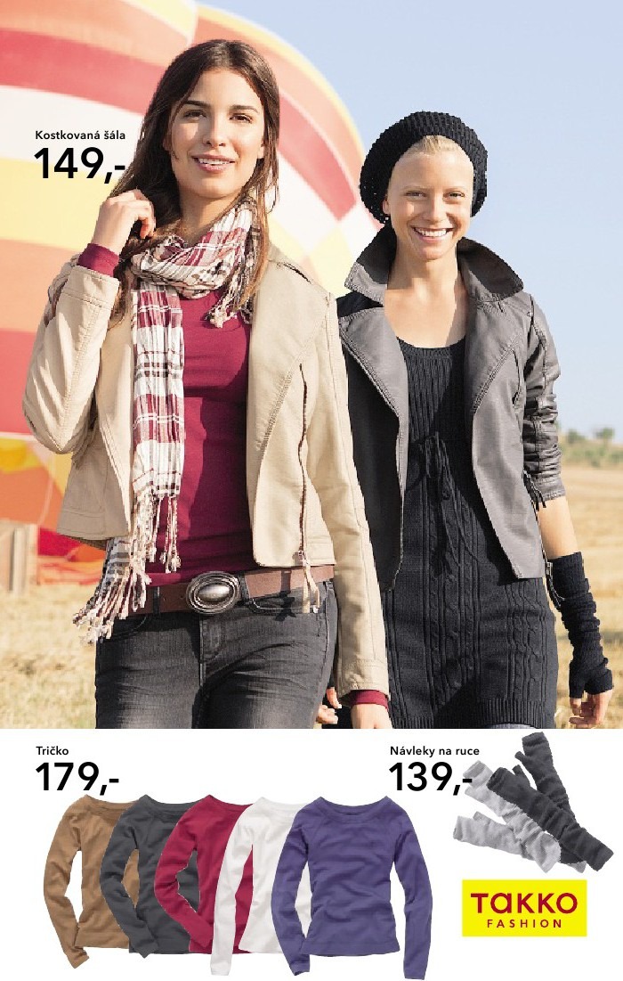 leták Takko fashion strana 1 leták Takko fashion strana 1