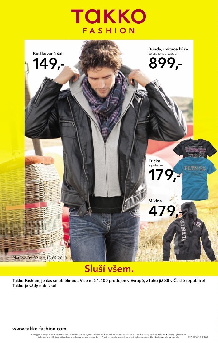 leták Takko fashion strana 1 leták Takko fashion strana 1