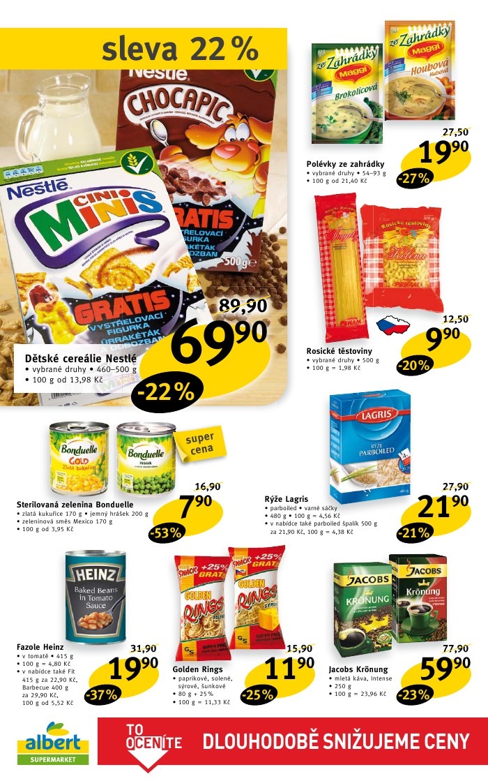 leták Albert strana 1 leták Albert strana 1