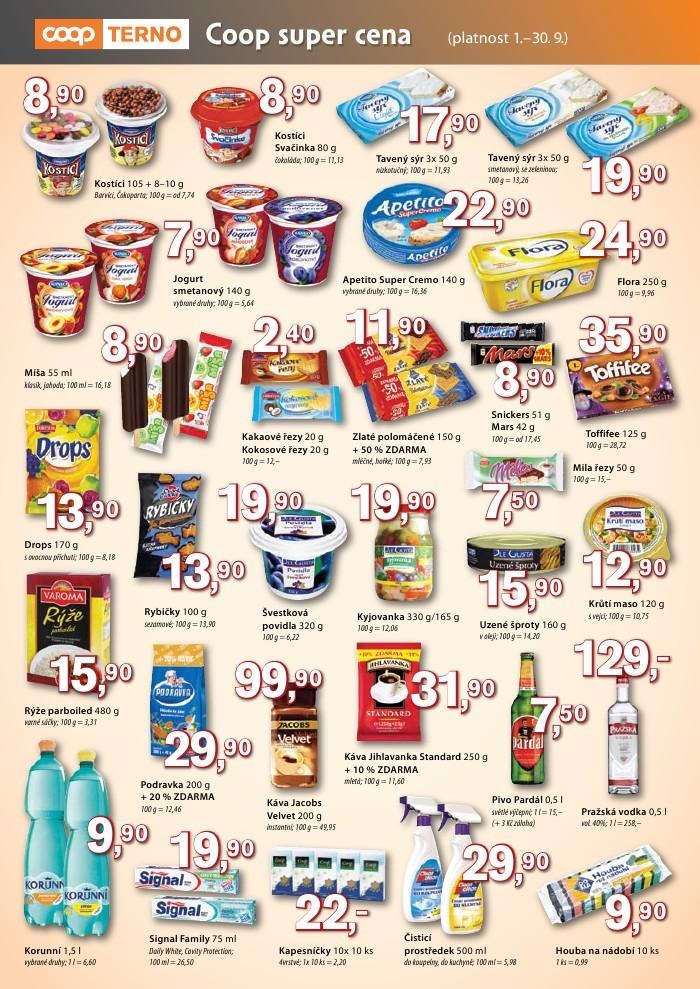 leták COOP aktuální leták strana 1 leták COOP aktuální leták strana 1