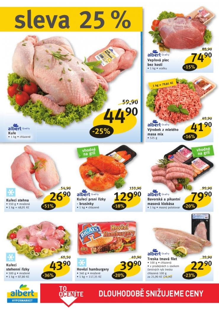 leták Albert hypermarket akční leták strana 1 leták Albert hypermarket akční leták strana 1