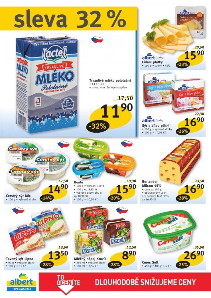 leták Albert hypermarket akční leták strana 1 leták Albert hypermarket akční leták strana 1