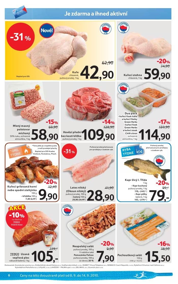 letk Tesco aktuln letk strana 1