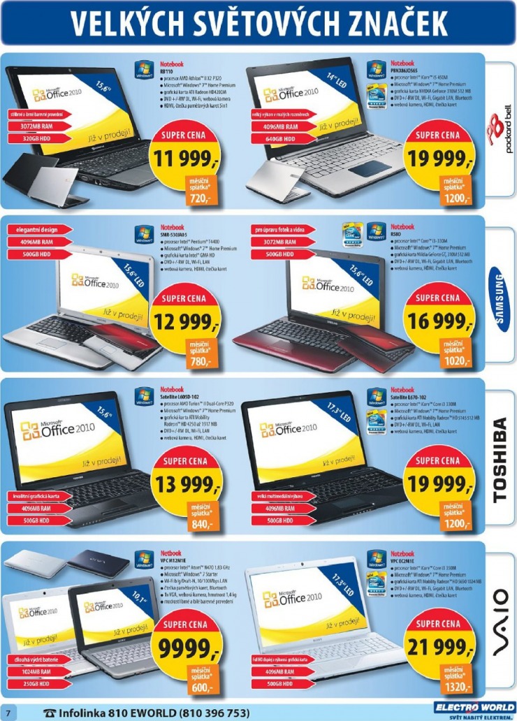 leták Electro world strana 1 leták Electro world strana 1