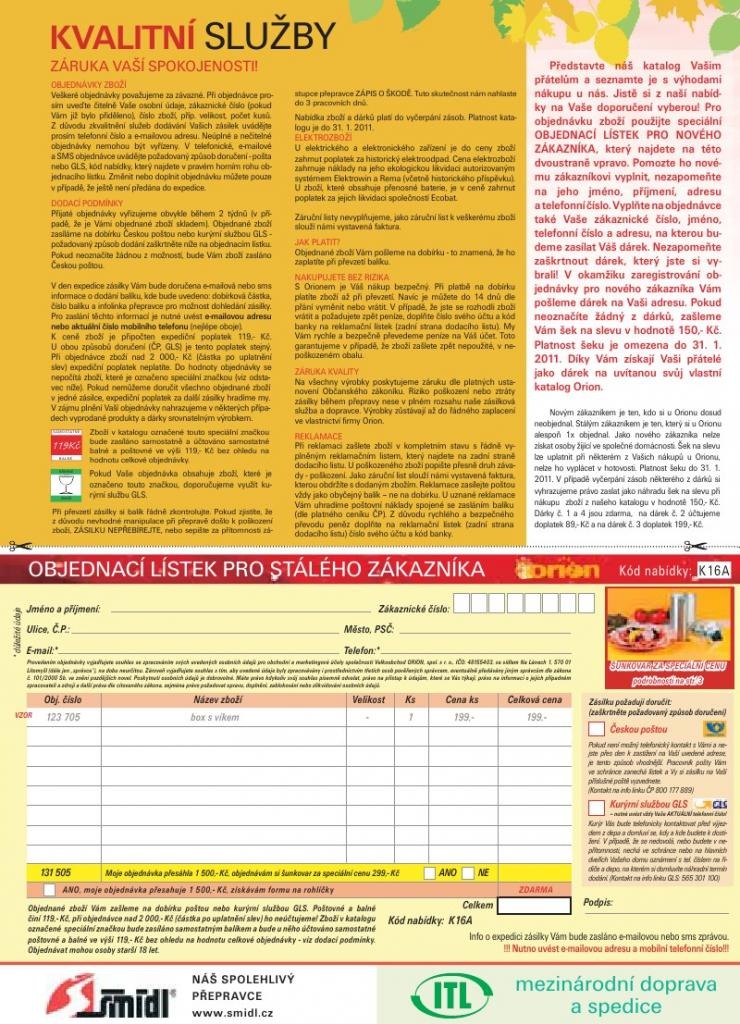 let�k Orion ak�n� let�k strana 1