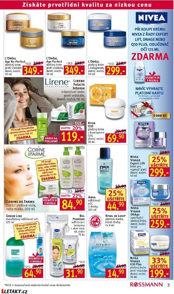 leták Rossmann strana 1 leták Rossmann strana 1