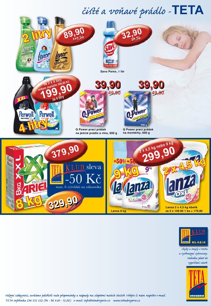leták TETA drogerie strana 1 leták TETA drogerie strana 1