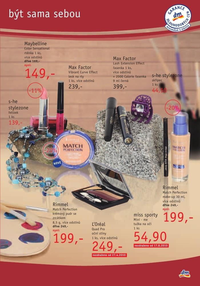 leták Dm drogerie akční leták strana 1 leták Dm drogerie akční leták strana 1