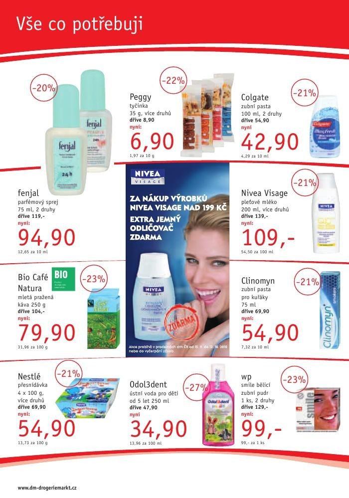 leták Dm drogerie akční leták strana 1 leták Dm drogerie akční leták strana 1