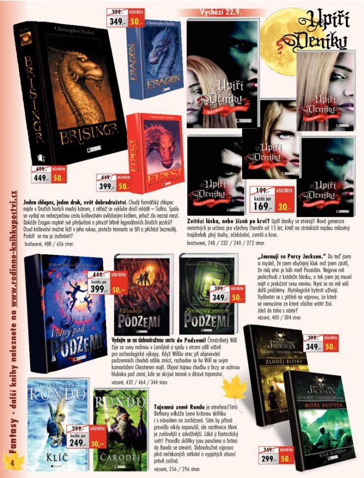 leták Rodinné knihkupectví leták strana 1 leták Rodinné knihkupectví leták strana 1