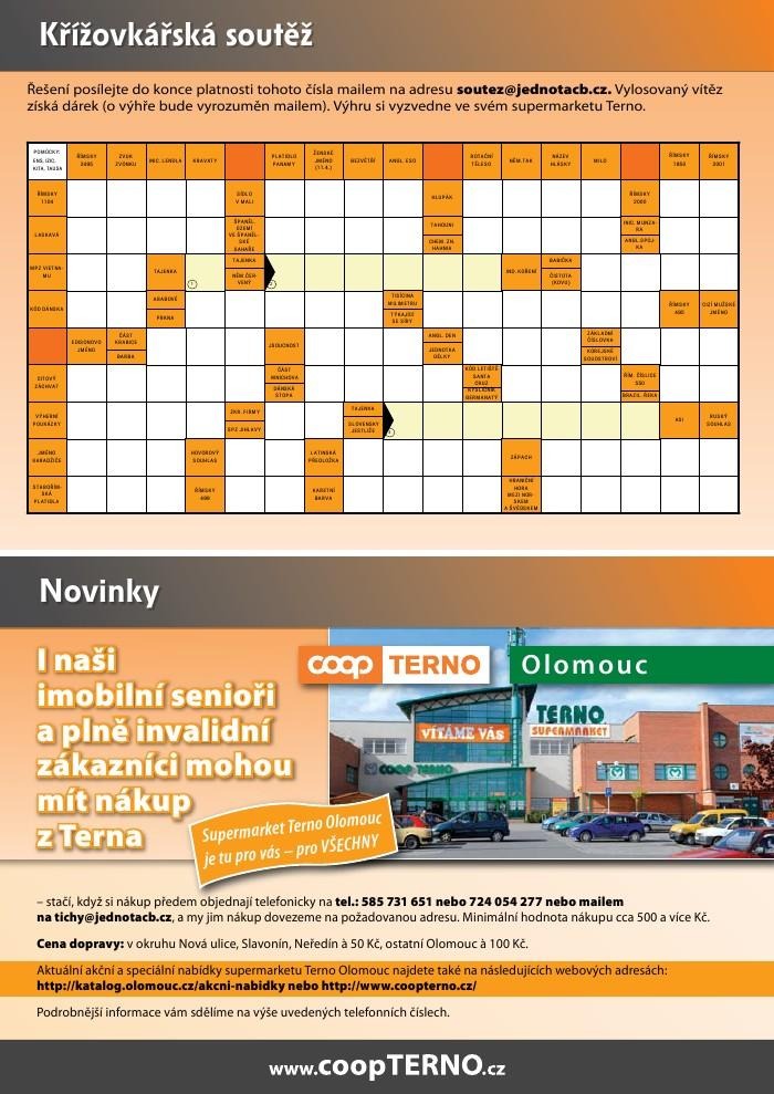 leták Terno leták strana 1 leták Terno leták strana 1