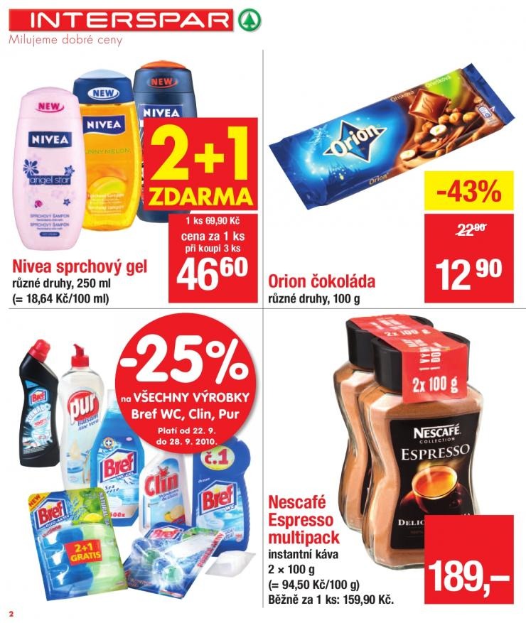 leták Interspar akční leták strana 1 leták Interspar akční leták strana 1