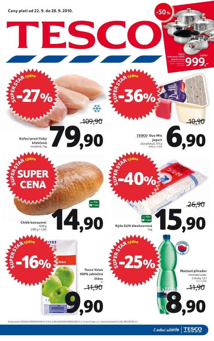 leták Leták Tesco strana 1 leták Leták Tesco strana 1