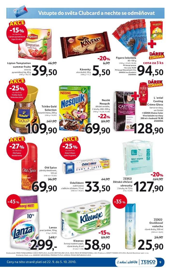 leták Leták Tesco strana 1 leták Leták Tesco strana 1