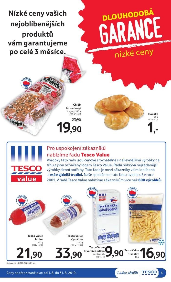 leták Tesco akční leták strana 1 leták Tesco akční leták strana 1
