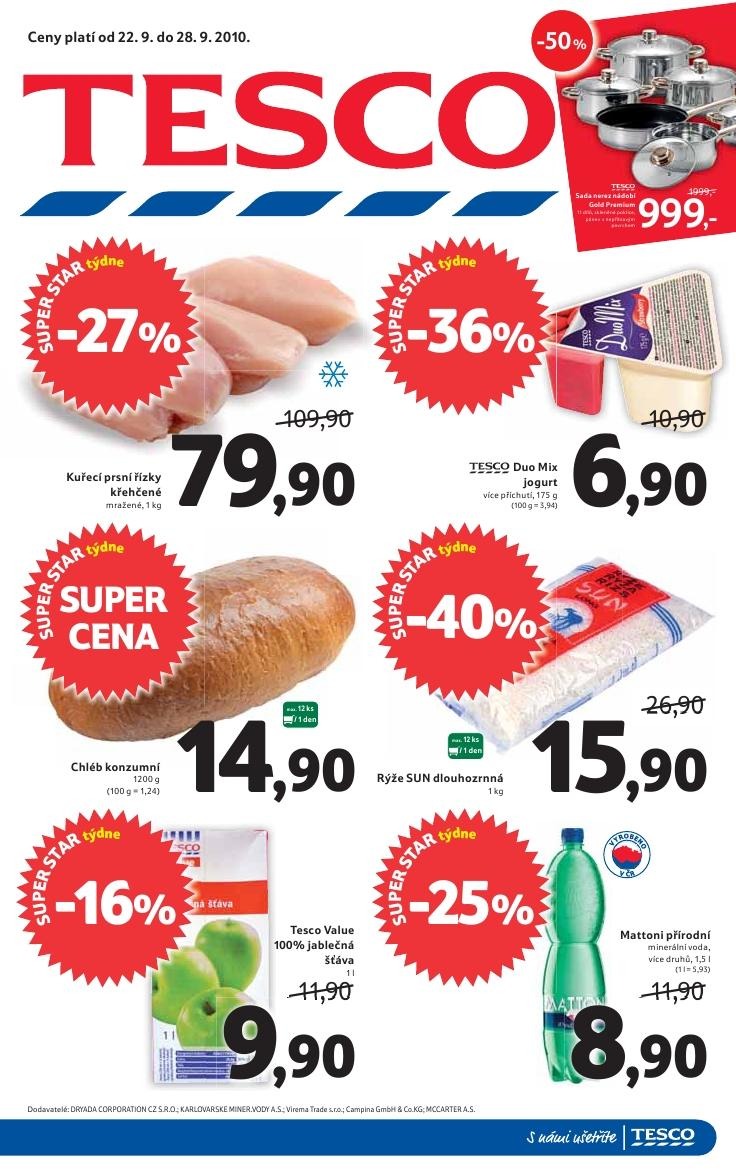 letk Tesco aktuln letk strana 1