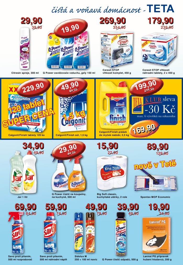 leták TETA drogerie strana 1 leták TETA drogerie strana 1