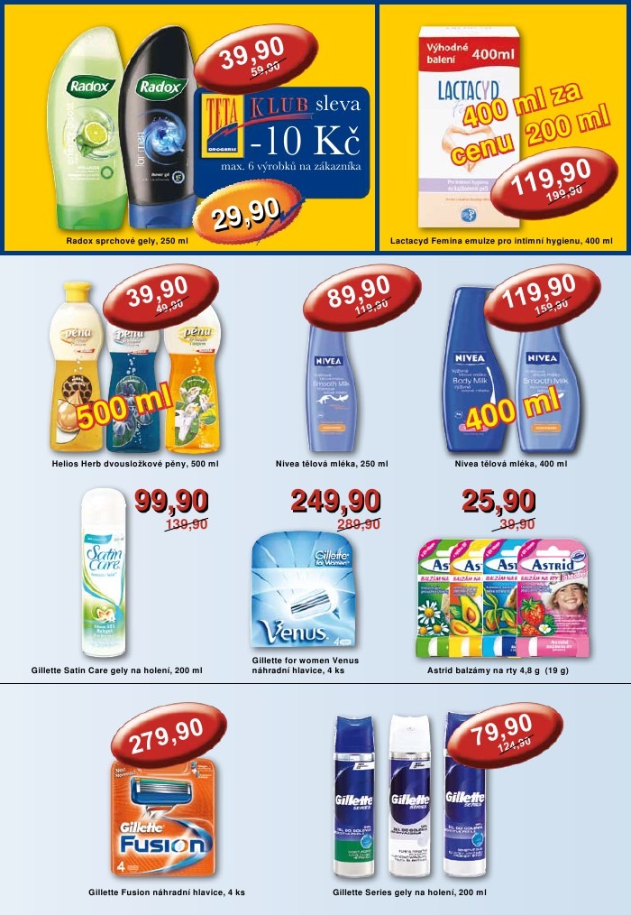 leták TETA drogerie strana 1 leták TETA drogerie strana 1