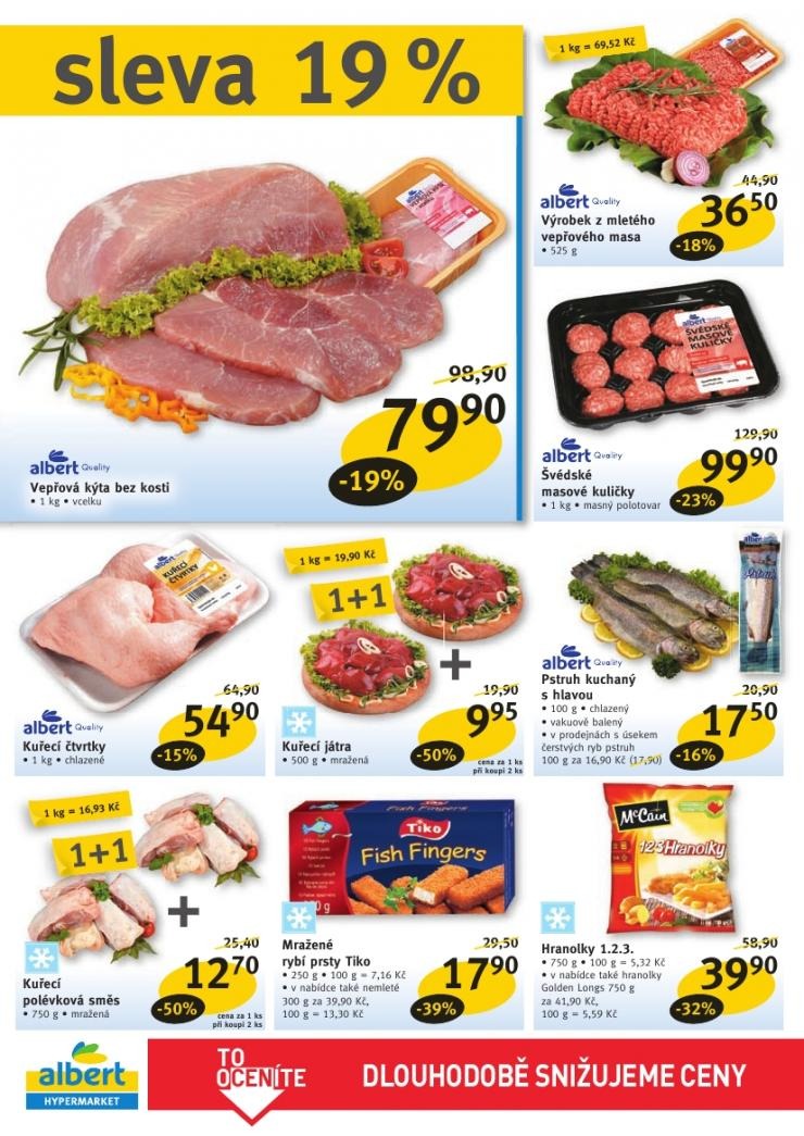 leták Albert Hypermarket akční leták strana 1 leták Albert Hypermarket akční leták strana 1