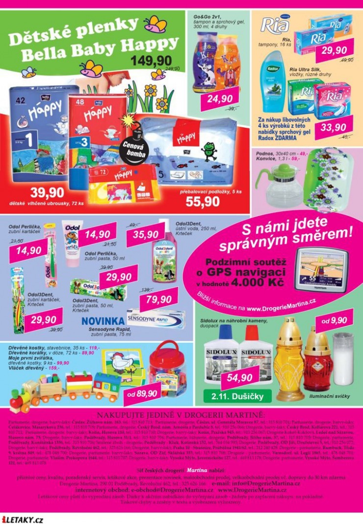 leták Martina drogerie strana 1 leták Martina drogerie strana 1
