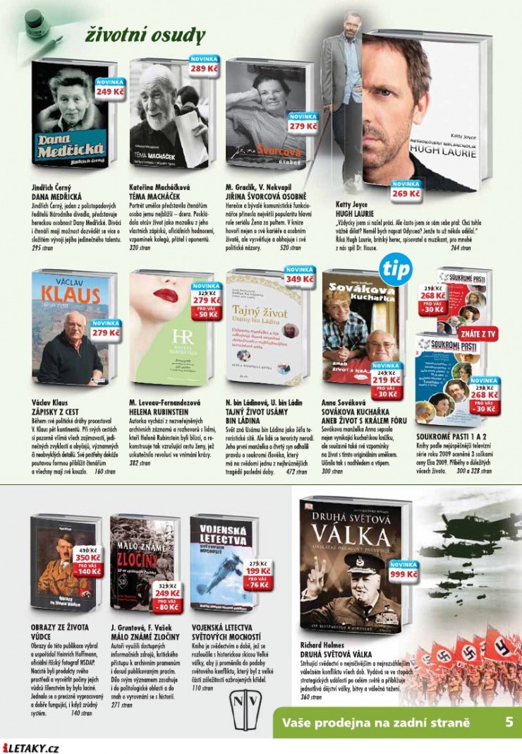 leták Knižní klenoty strana 1 leták Knižní klenoty strana 1