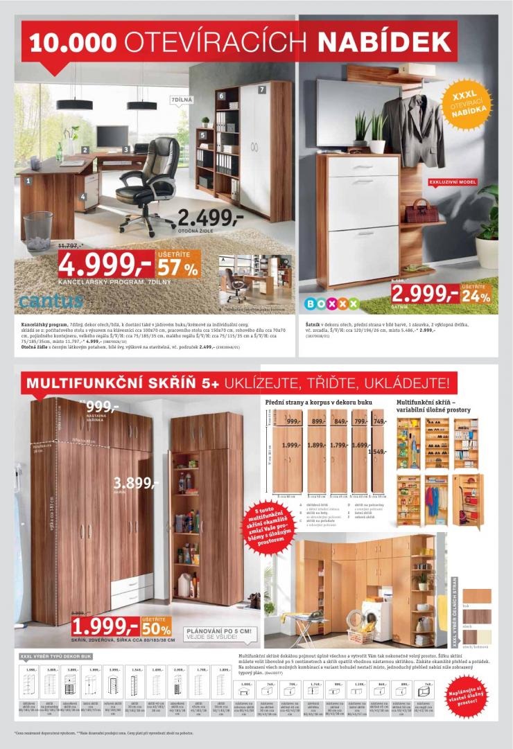 leták XXXLutz akční leták strana 1 leták XXXLutz akční leták strana 1
