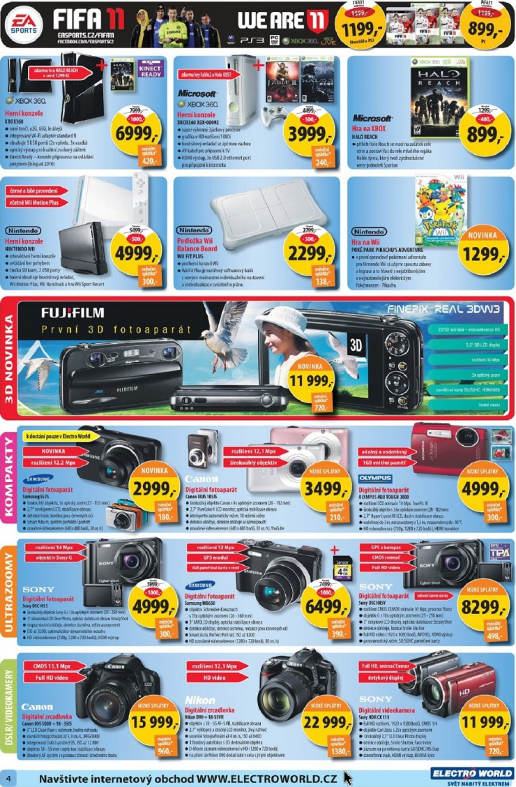 leták Electro World strana 1 leták Electro World strana 1