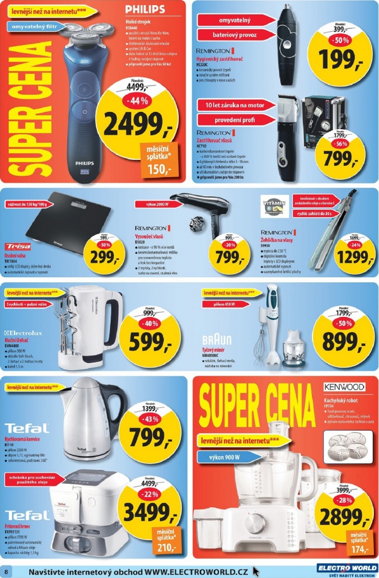 leták Electro World strana 1 leták Electro World strana 1