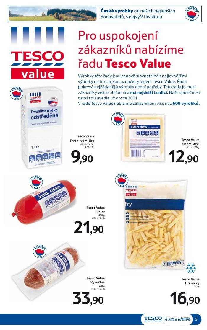 leták Tesco akční leták strana 1 leták Tesco akční leták strana 1