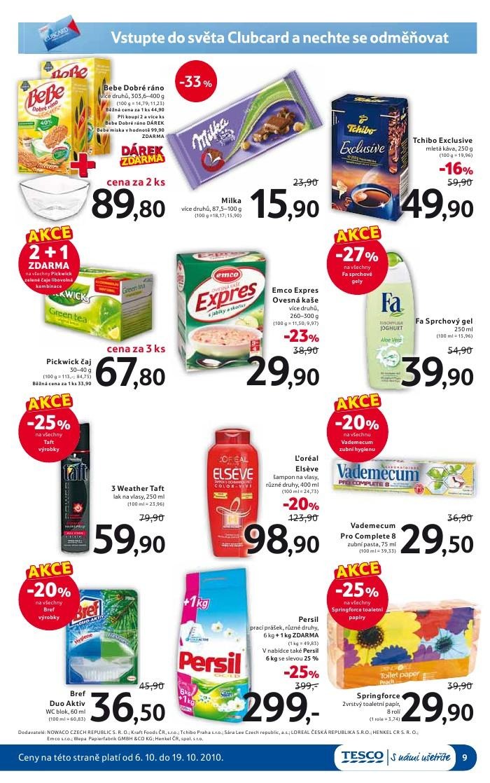 leták Tesco akční leták strana 1 leták Tesco akční leták strana 1