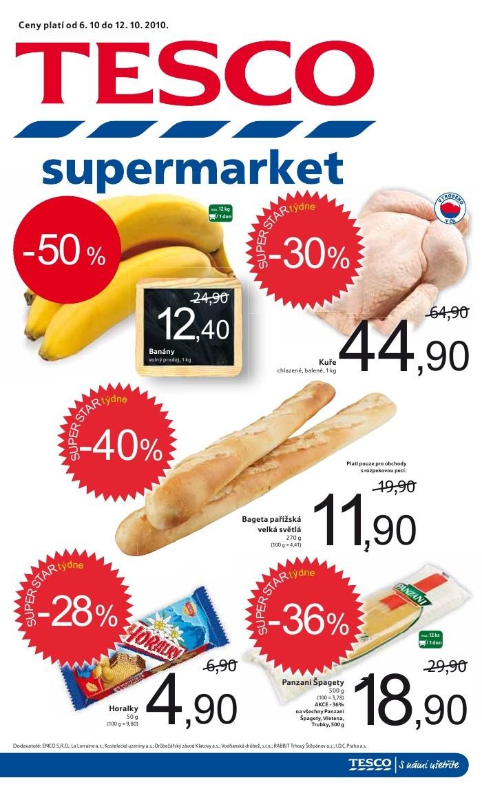 leták Tesco leták strana 1 leták Tesco leták strana 1