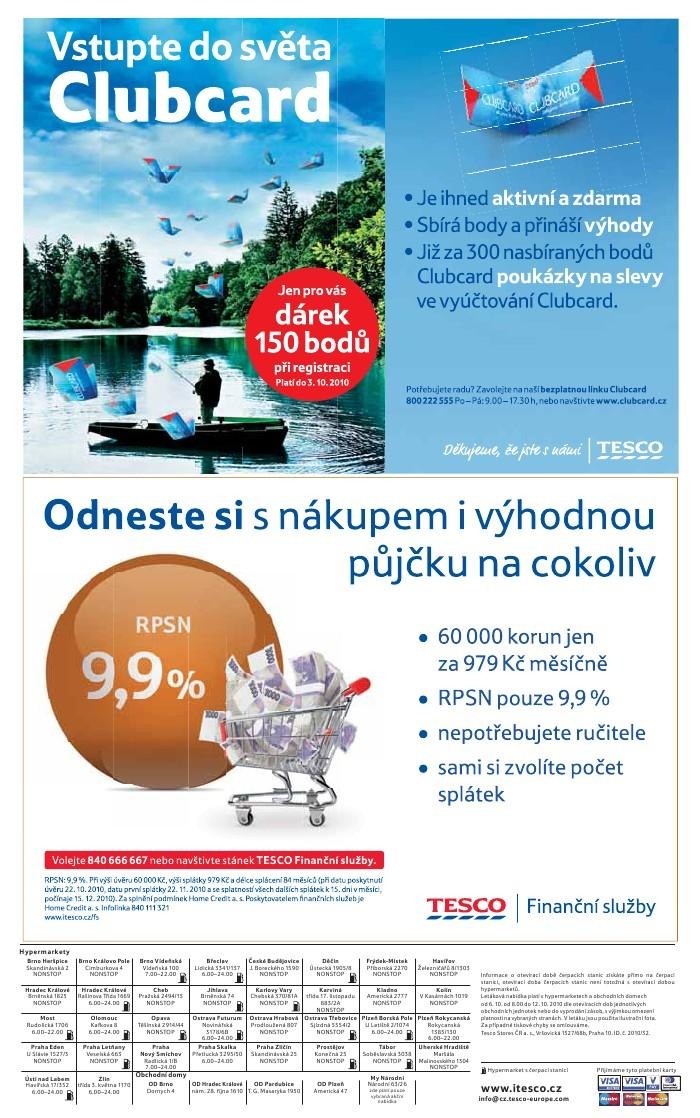 leták Tesco aktuální leták strana 1 leták Tesco aktuální leták strana 1