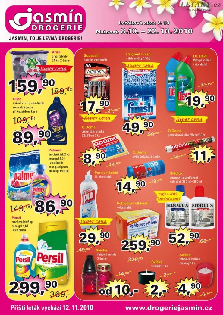 letk Jasmn drogerie strana 1