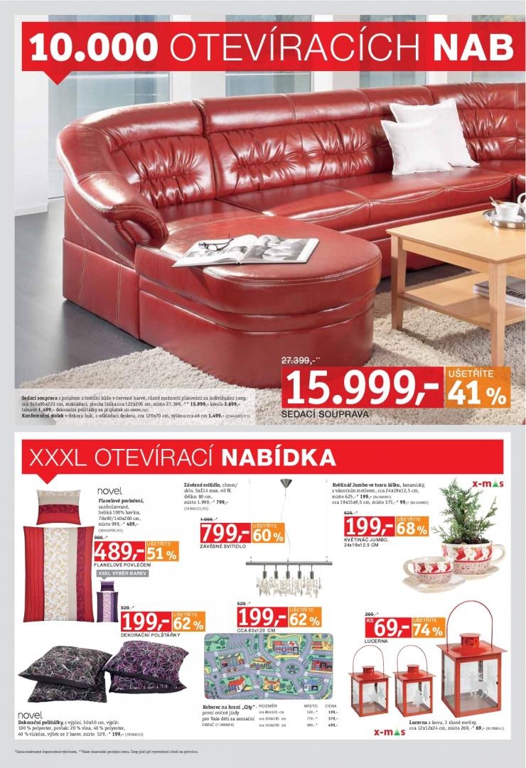 leták XXXLutz akční leták strana 1 leták XXXLutz akční leták strana 1