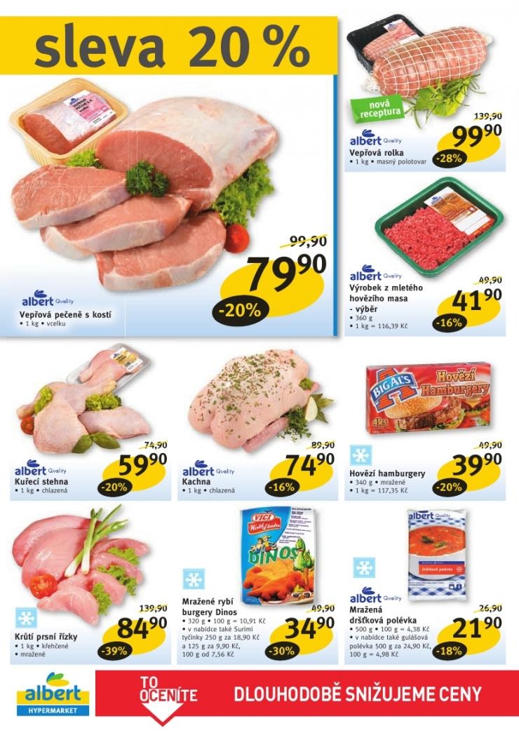 leták Albert hypermarket aktuální leták strana 1 leták Albert hypermarket aktuální leták strana 1