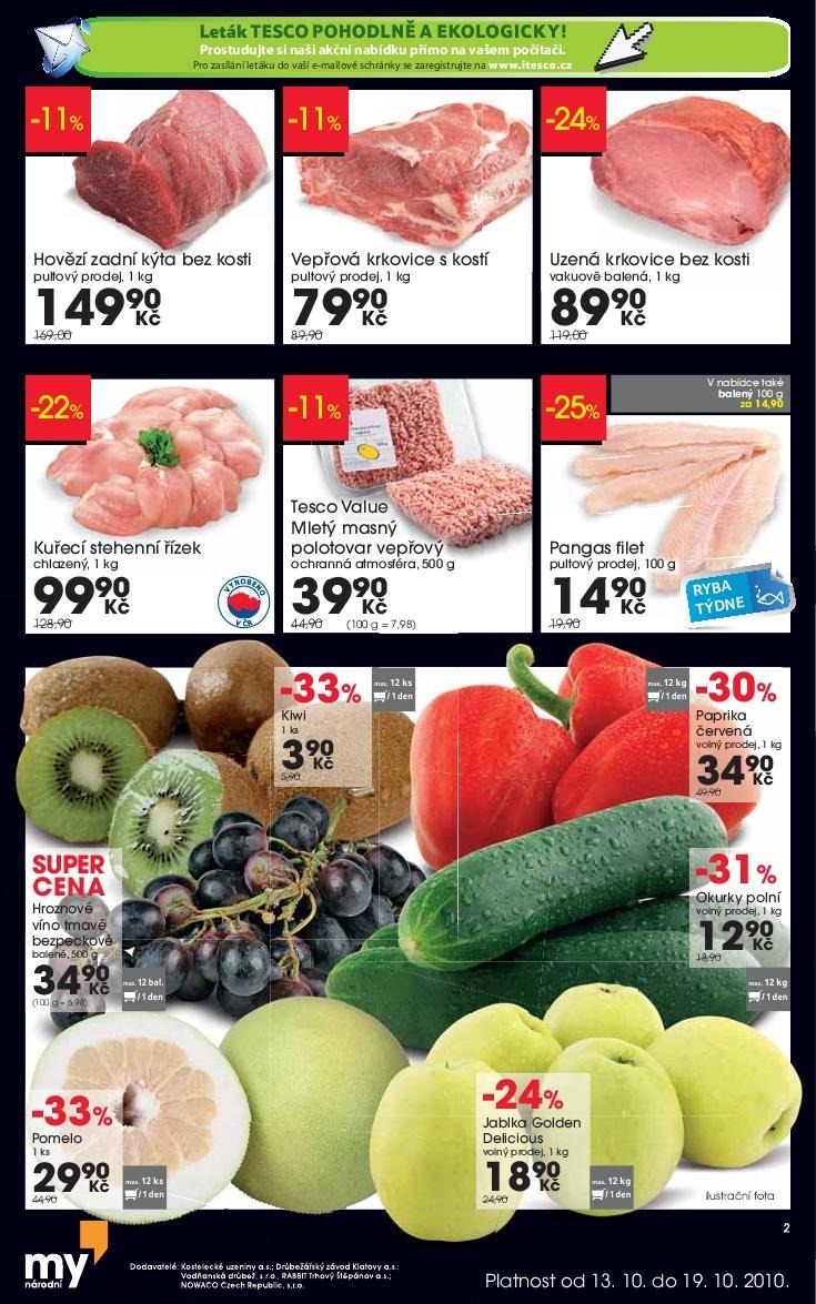 leták Tesco leták strana 1 leták Tesco leták strana 1