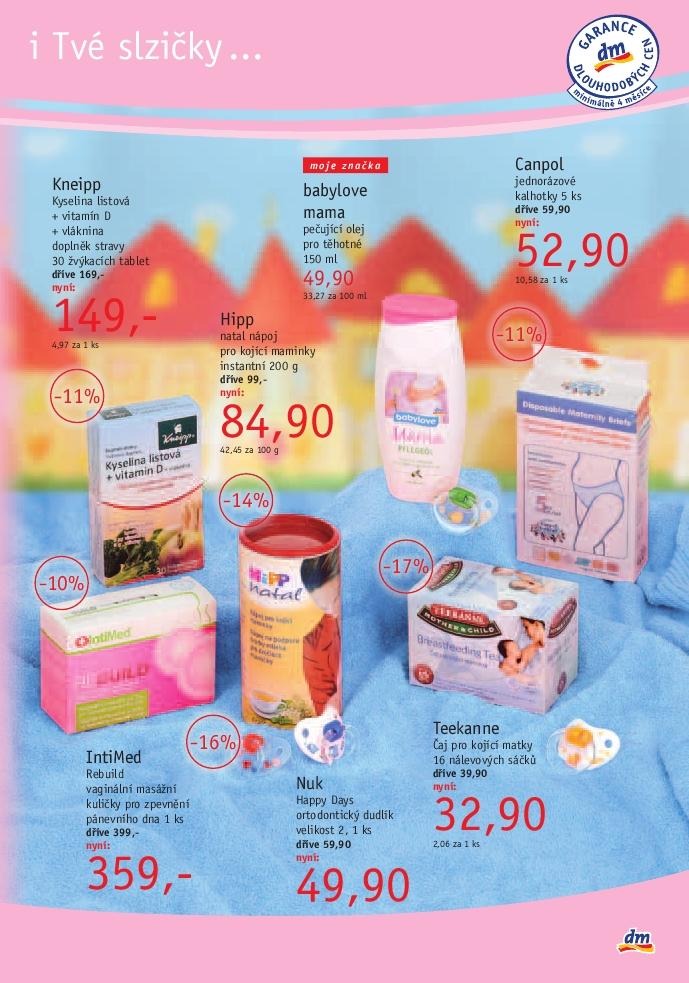 leták Dm drogerie leták strana 1 leták Dm drogerie leták strana 1