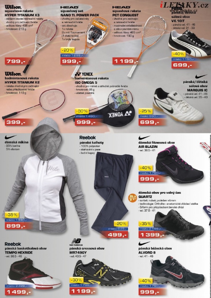leták Sportisimo strana 1 leták Sportisimo strana 1