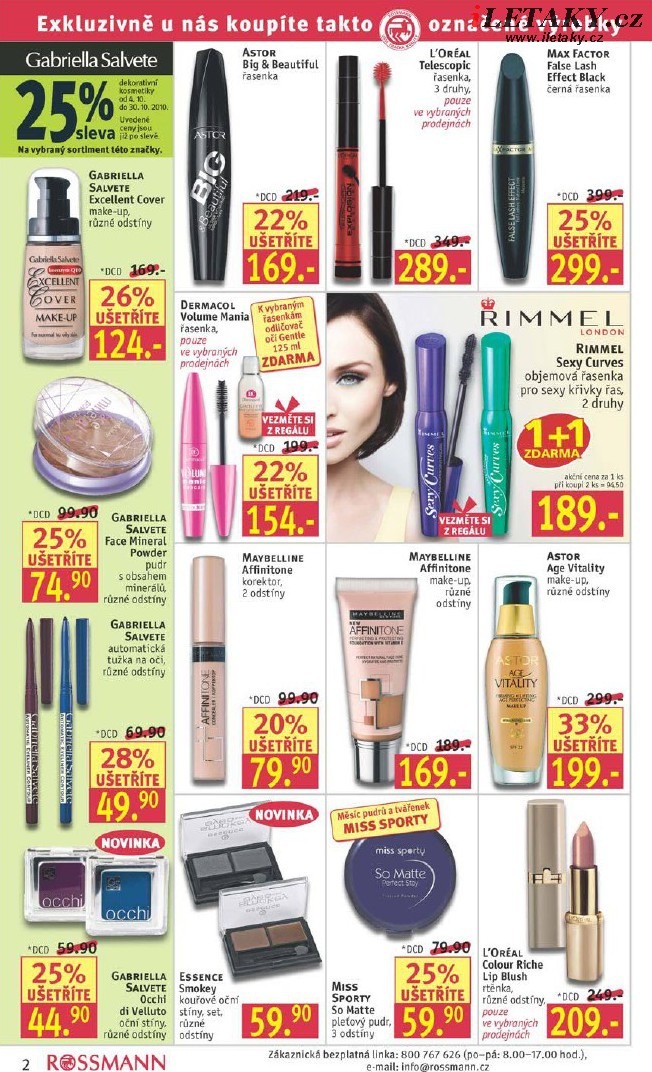 leták Rossmann strana 1 leták Rossmann strana 1